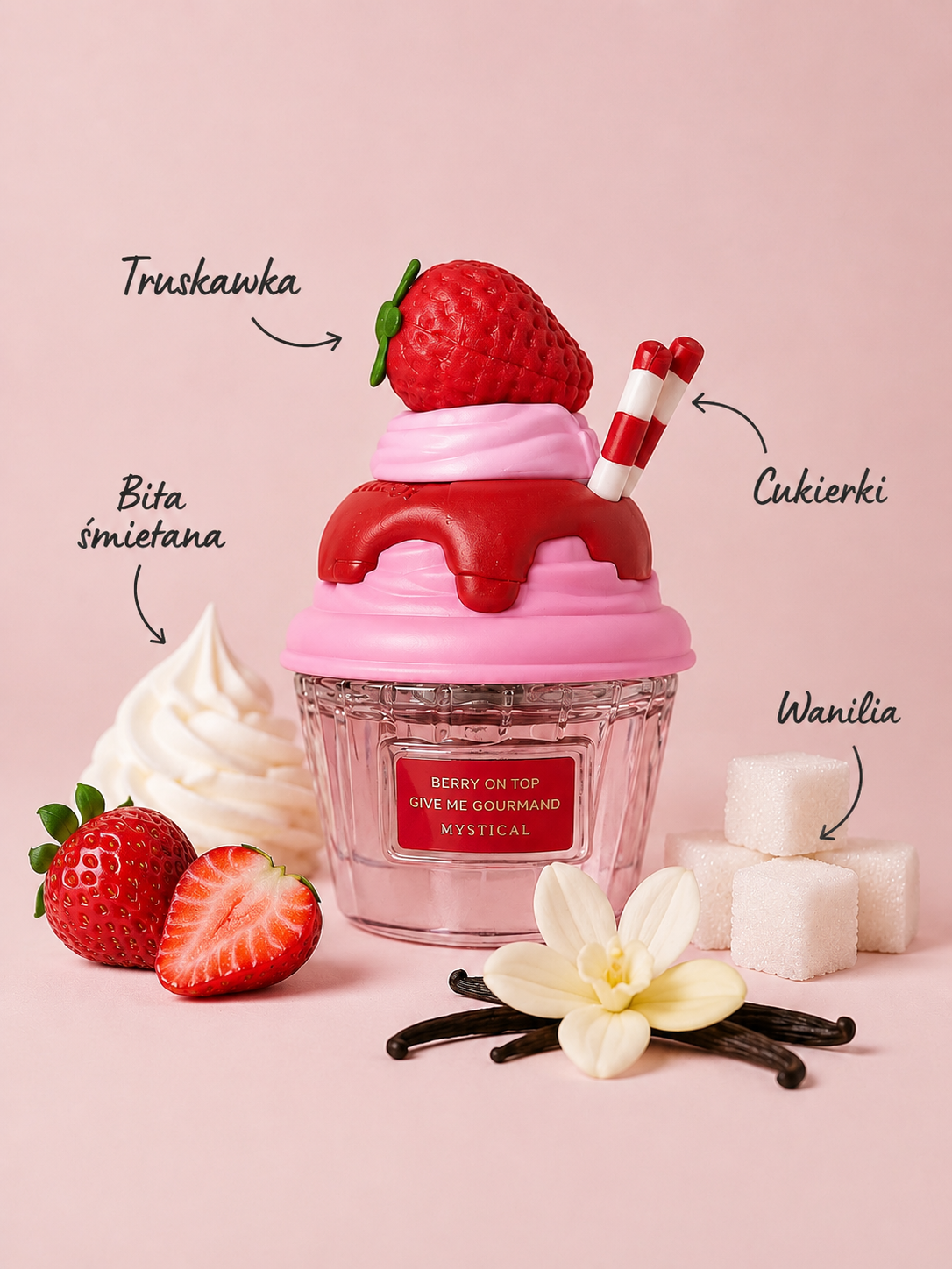 Perfumy BERRY ON TOP – Give Me Gourmand Mystical
