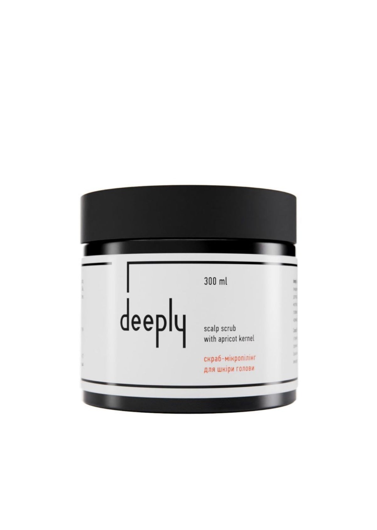 DEEPLY Scalp Scrub with Apricot Kernel – peeling do skóry głowy