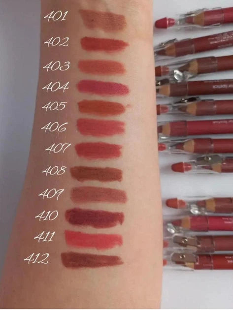 Zestaw 12 kredek do ust Flormar Matte Color Lipstick