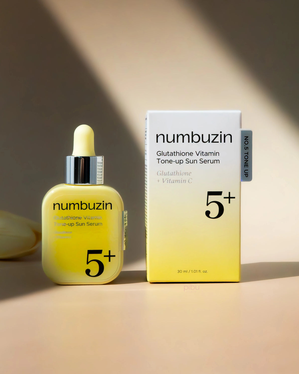 NUMBUZIN – No. 5+ Glutathione Vitamin Tone-up Sun Serum, 30 g