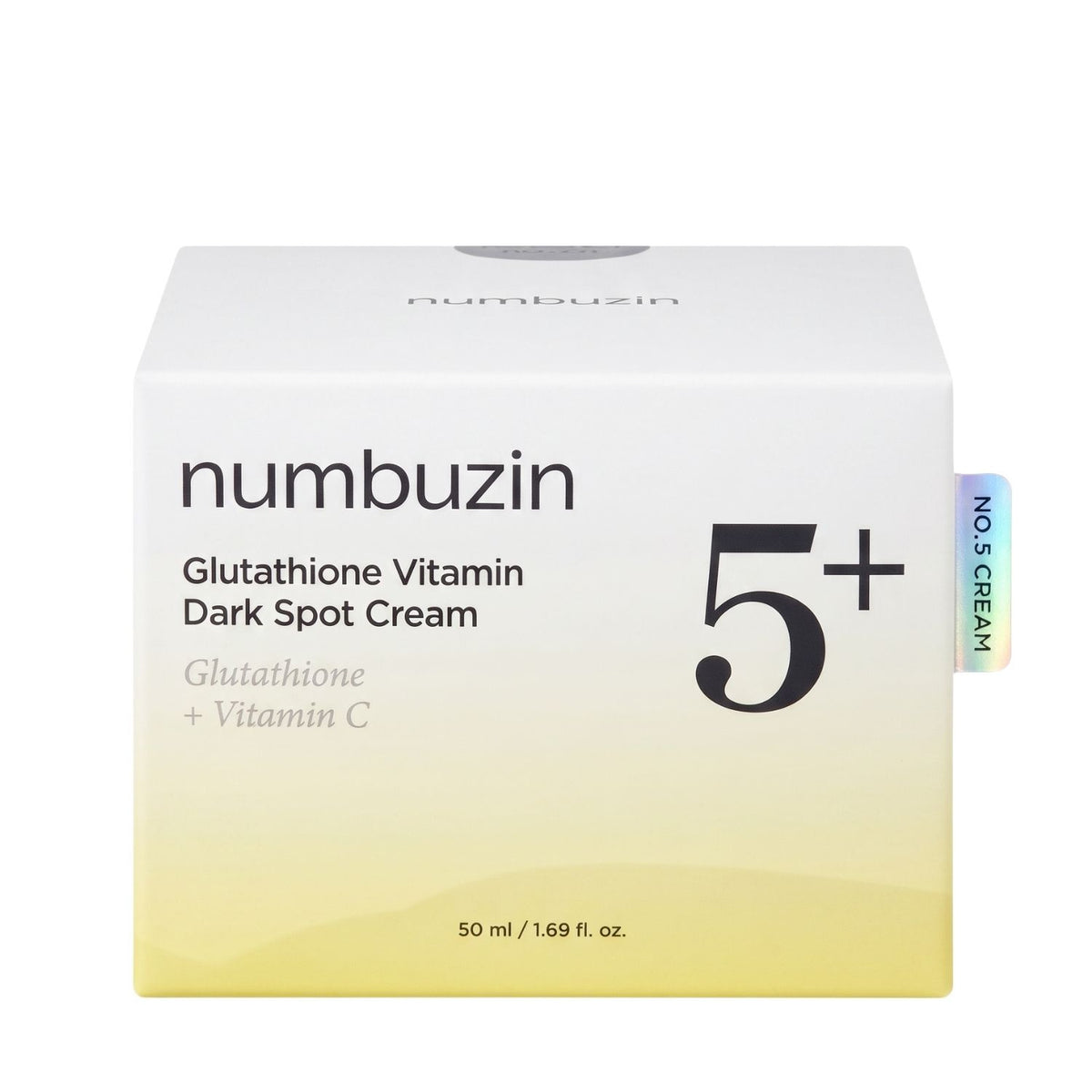 NUMBUZIN – No. 5+ Vitamin Glutathione Dark Spot Laser Cream, 50 ml