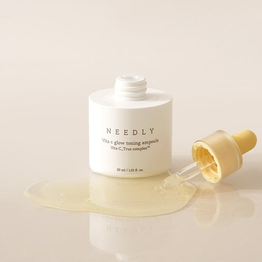NEEDLY Vita C Glow Toning Ampoule – rozświetlająca ampułka z witaminą C 30 ml