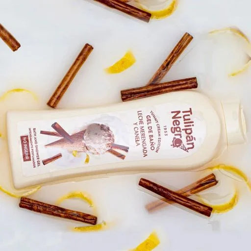Tulipan Negro Yummy Cream Edition Bath & Shower Gel Milky Meringue 650 ml