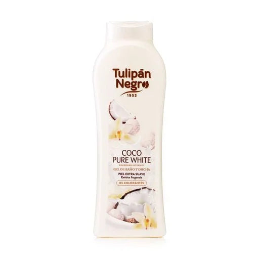 Tulipan Negro Bath & Shower Gel Coco Pure White 650 ml