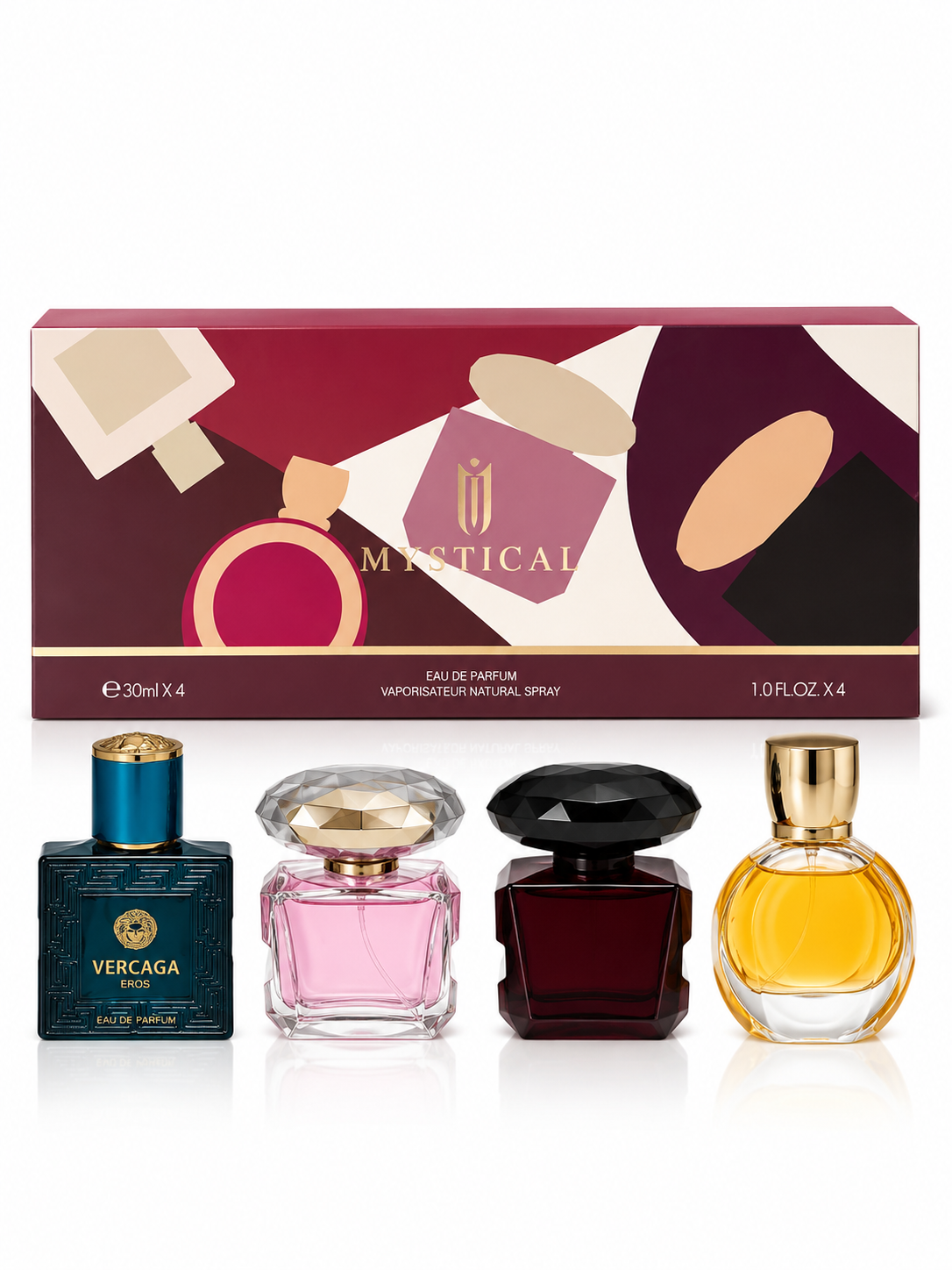 MYSTICAL – zestaw 4 perfum 30 ml