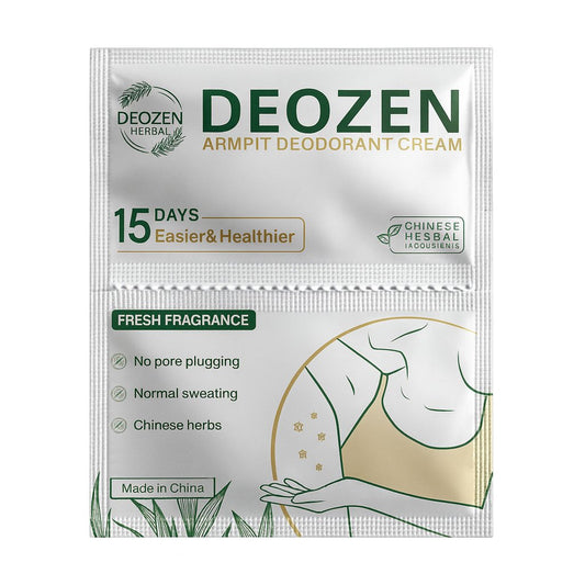 DEOZEN – naturalny krem dezodorujący, 1 saszetka