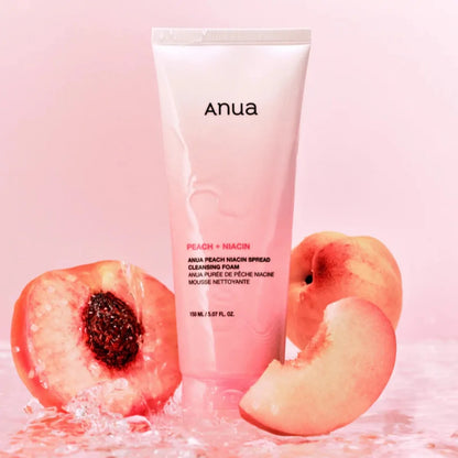 ANUA Peach Niacin Spread Cleansing Foam – pianka oczyszczająca do twarzy 150 ml