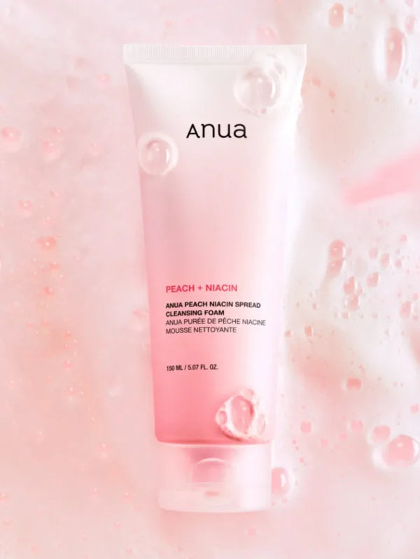 ANUA Peach Niacin Spread Cleansing Foam – pianka oczyszczająca do twarzy 150 ml