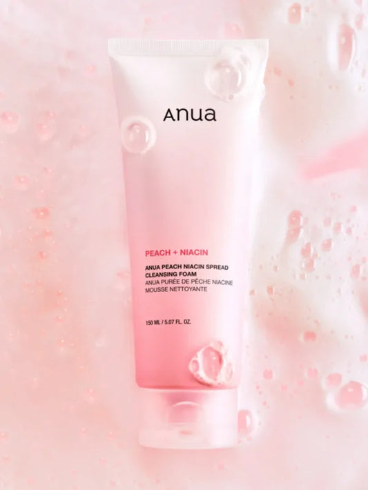 ANUA Peach Niacin Spread Cleansing Foam – pianka oczyszczająca do twarzy 150 ml