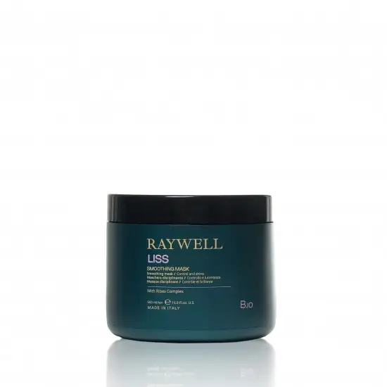 Maska wygładzająca do włosów porowatych po zabiegu keratynowym RAYWELL B.IO LISS 500 ml
