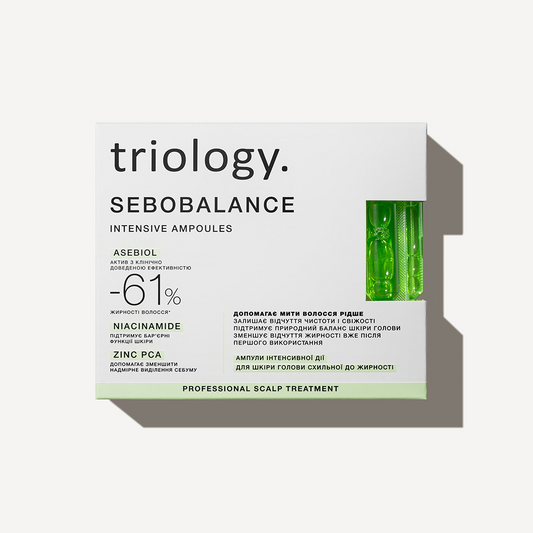 Triology – balansująca serum w ampułkach do skóry głowy