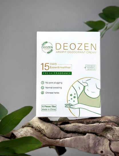 DEOZEN – naturalny krem dezodorujący, opakowanie 24 saszetek