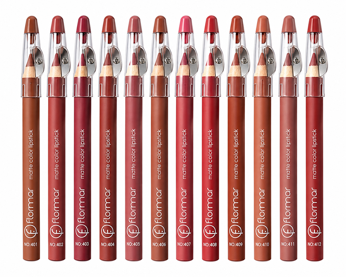 Zestaw 12 kredek do ust Flormar Matte Color Lipstick