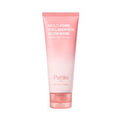 PURITO Multi PDRN Collagen Real Glow Mask – wygładzająca maska peel-off 100 ml