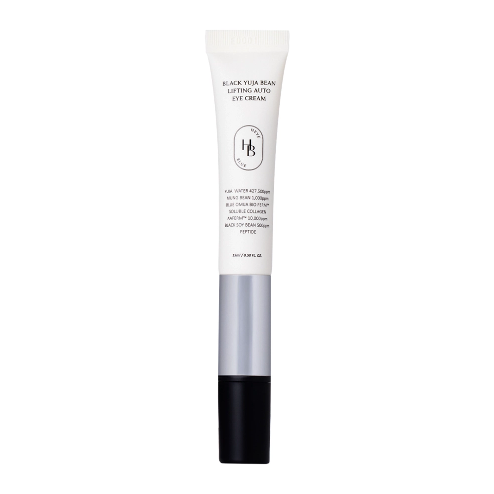 HEVEBLUE – Black Yuja Bean Lifting Auto Eye Cream, 15 ml