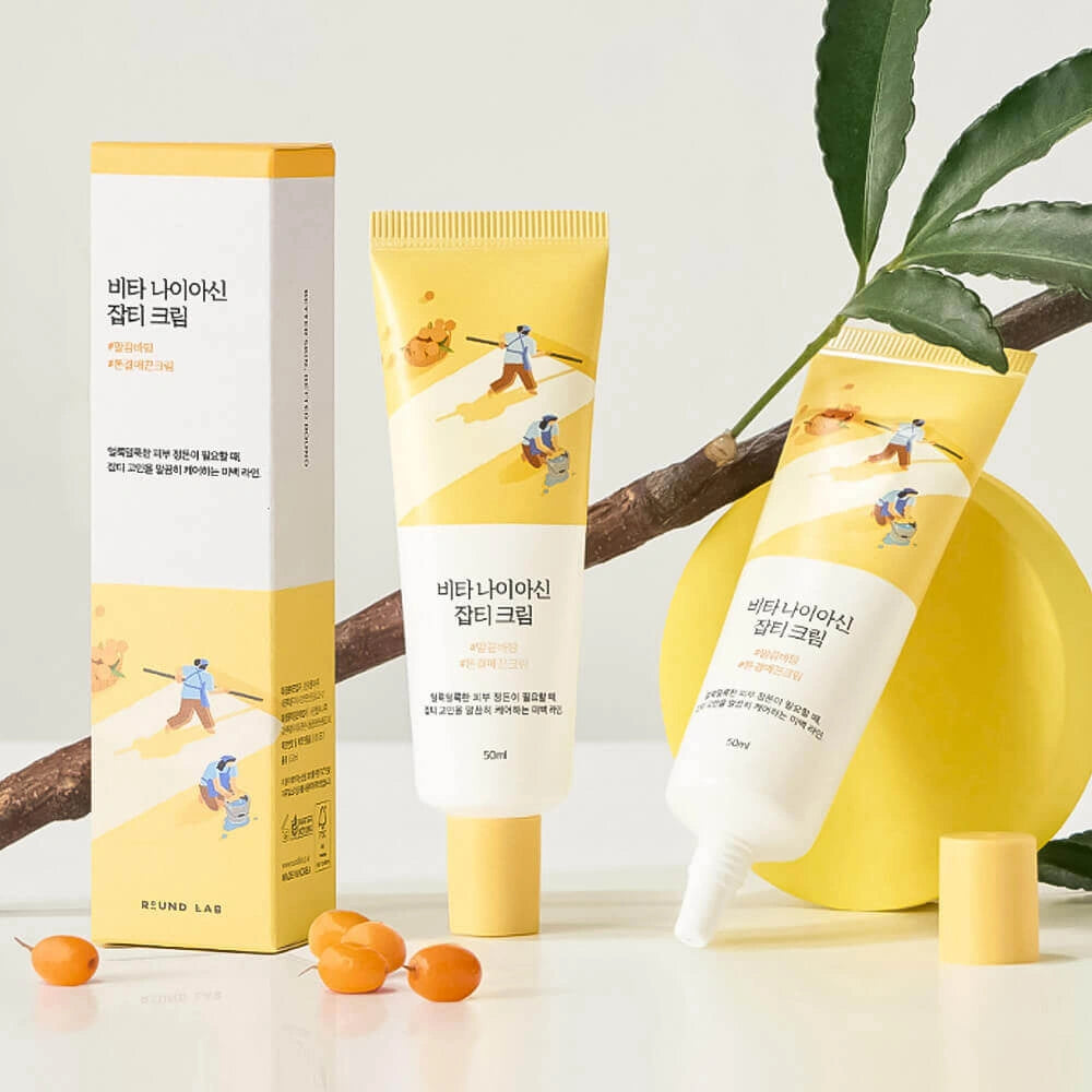 ROUND LAB Vita Niacinamide Dark Spot Cream – krem rozjaśniający na przebarwienia 50 ml