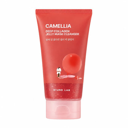 ROUND LAB Camellia Deep Collagen Jelly Mask Cleanser – żelowy preparat oczyszczający 150 ml