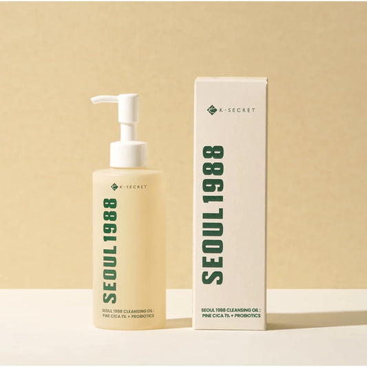 K-SECRET SEOUL 1988 Cleansing Oil: Pine Cica 1% + Probiotics – olejek do demakijażu 200 ml