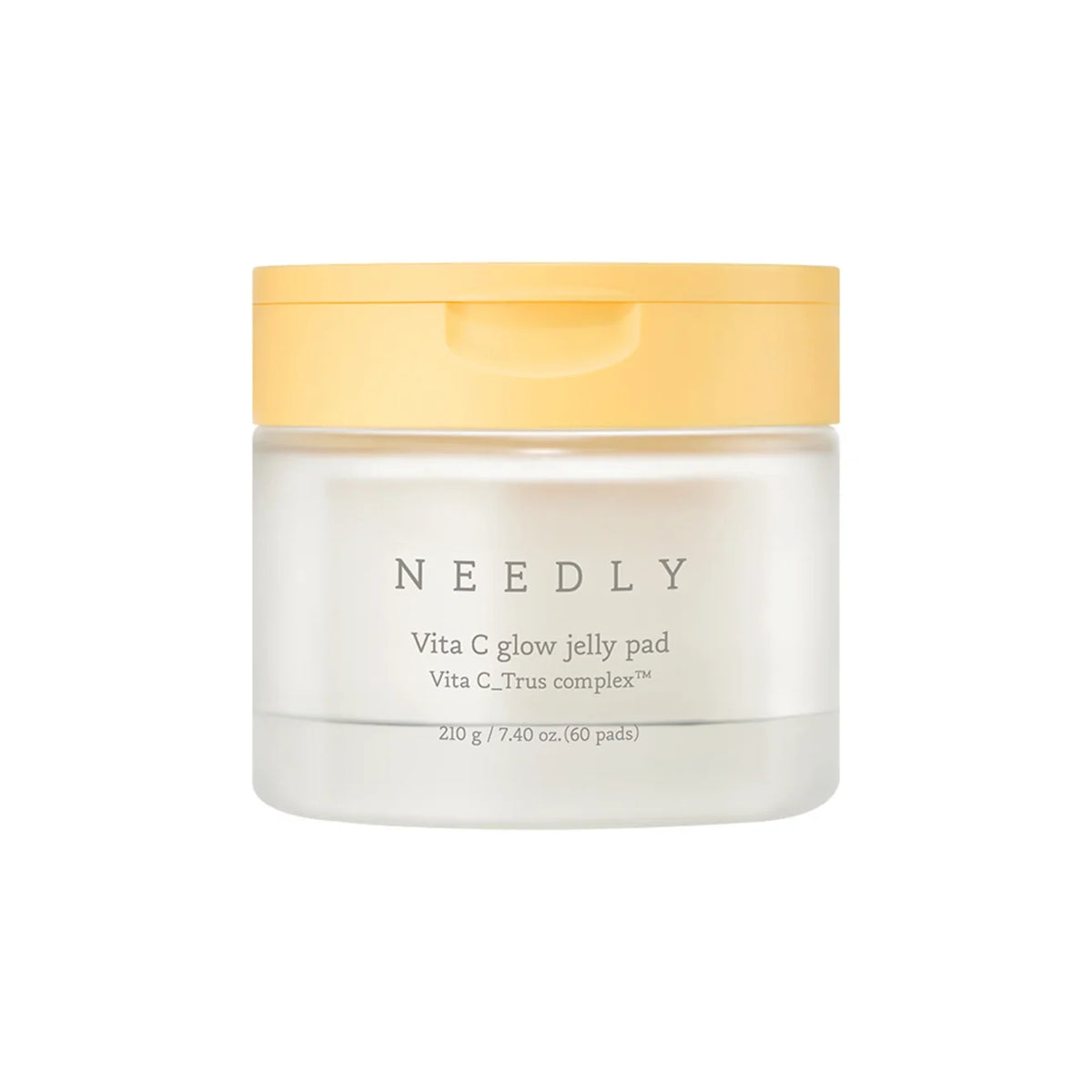 NEEDLY Vita C Glow Jelly Pad – rozświetlające płatki tonizujące 60 szt