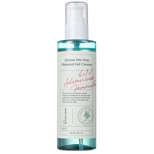 Axis-y - Quinoa One Step Balanced Gel Cleanser - Równoważący Żel do Mycia Twarzy - 180ml