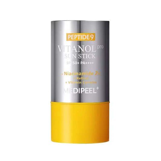 MEDI-PEEL Peptide 9 Vitanol Sun Stick Pro SPF50+ – ochronny sztyft przeciwsłoneczny z peptydami i witaminami