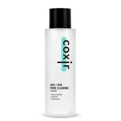 Coxir AHA + BHA Pore Clearing Toner – złuszczający toner do twarzy 150 ml