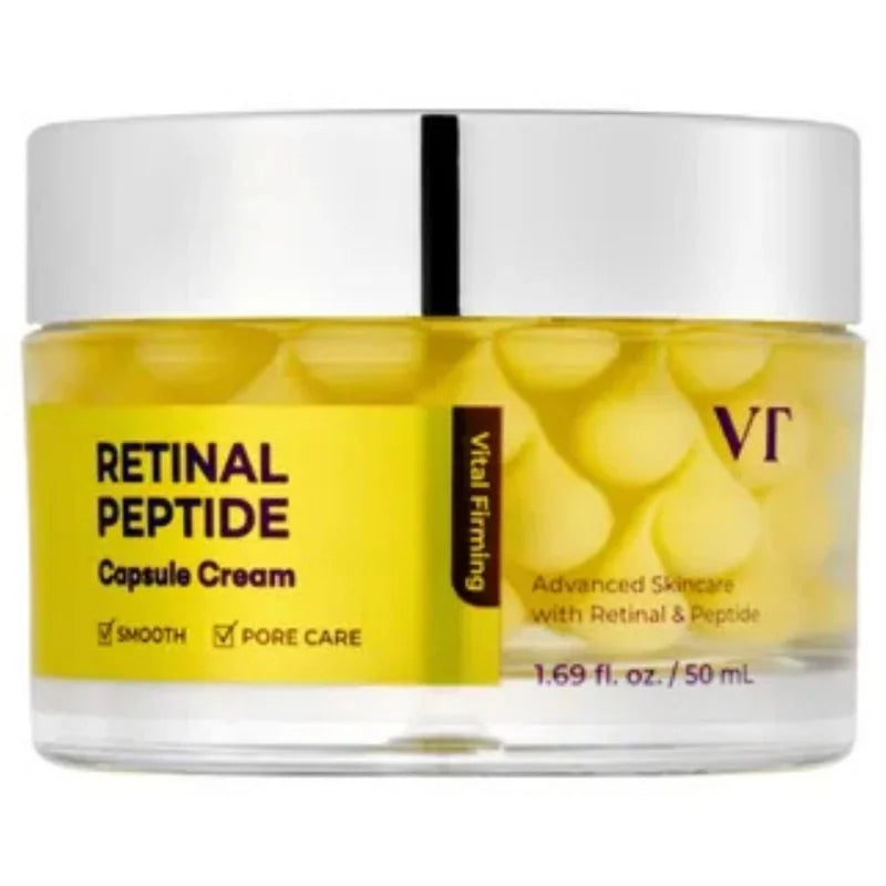 VT Retinal Peptide Capsule Cream – Wygładzający Krem Kapsułkowy do Twarzy 50 ml