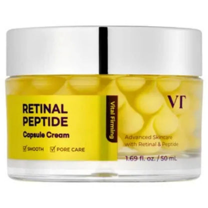 VT Retinal Peptide Capsule Cream – Wygładzający Krem Kapsułkowy do Twarzy 50 ml