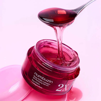 Numbuzin No.2 Rose PDRN Collagen 2X Plumping Serum 30 ml
