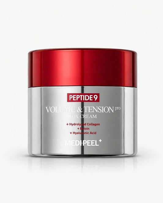 MEDI-PEEL Peptide 9 Volume & Tension Tox Cream Pro - peptydowy krem przeciwzmarszczkowy z Matrixylem