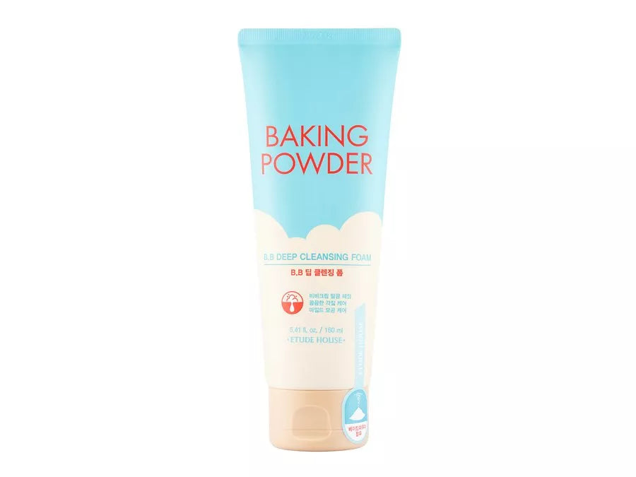Etude House - Baking Powder B.B Deep Cleansing Foam - Kremowa Pianka Do Mycia Twarzy - 160ml