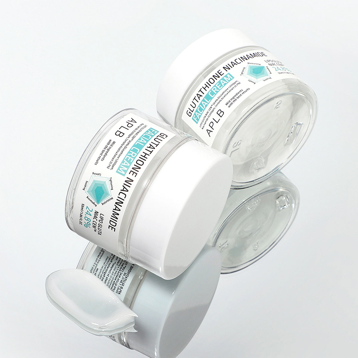 APLB Glutathione Niacinamide Facial Cream – Rozjaśniający Krem do Twarzy z Glutationem i Niacynamidem 55 ml