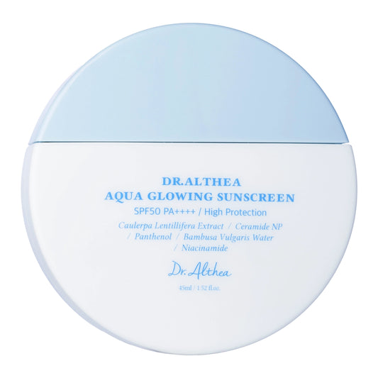 Dr. Althea Pro Lab Aqua Glowing Sunscreen SPF50+ PA++++ – Nawilżający Krem Przeciwsłoneczny 45 ml