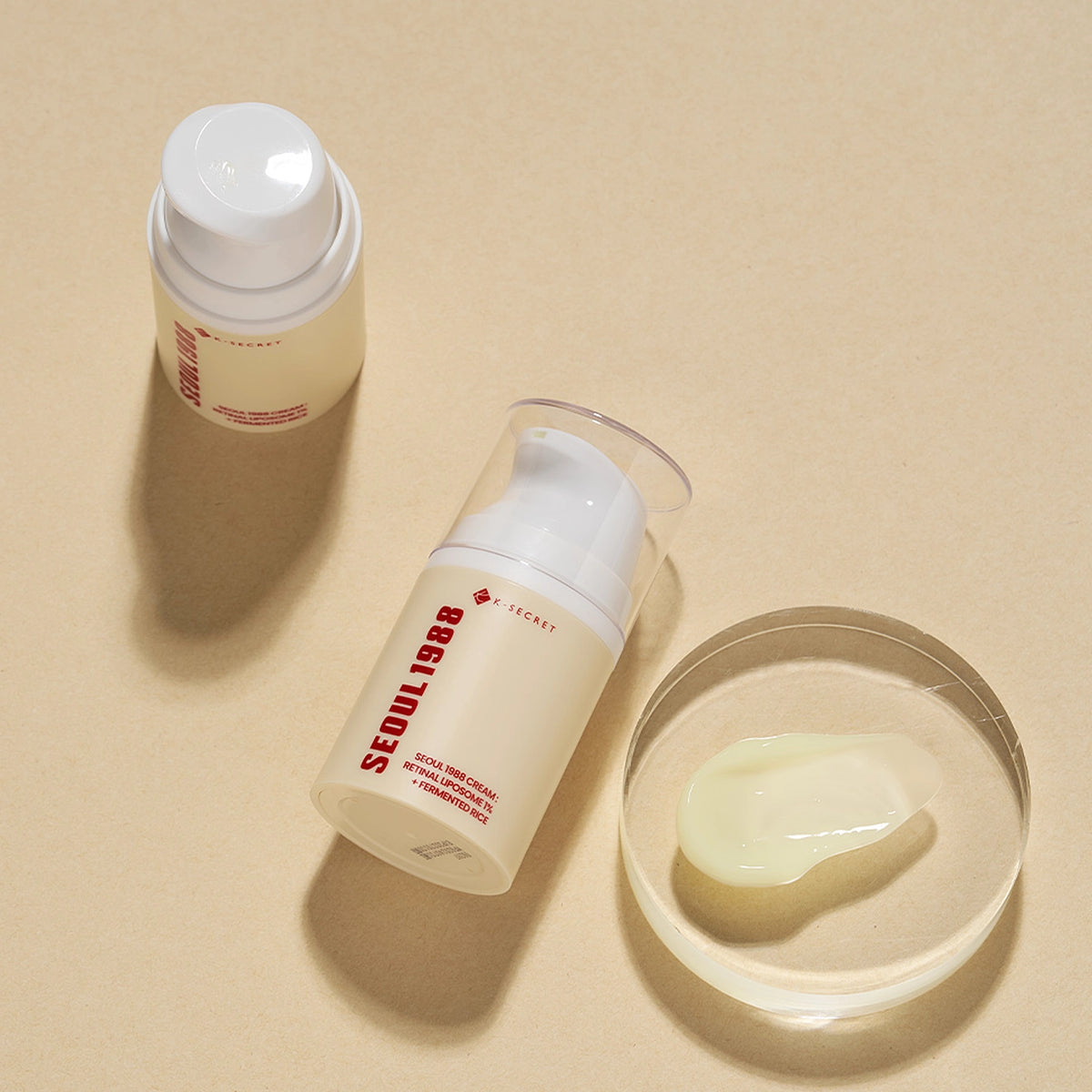 K-SECRET - SEOUL 1988 Cream : Retinal Liposome 1% + Fermented Rice - Ujędrniający Krem z Retinalem - 50ml